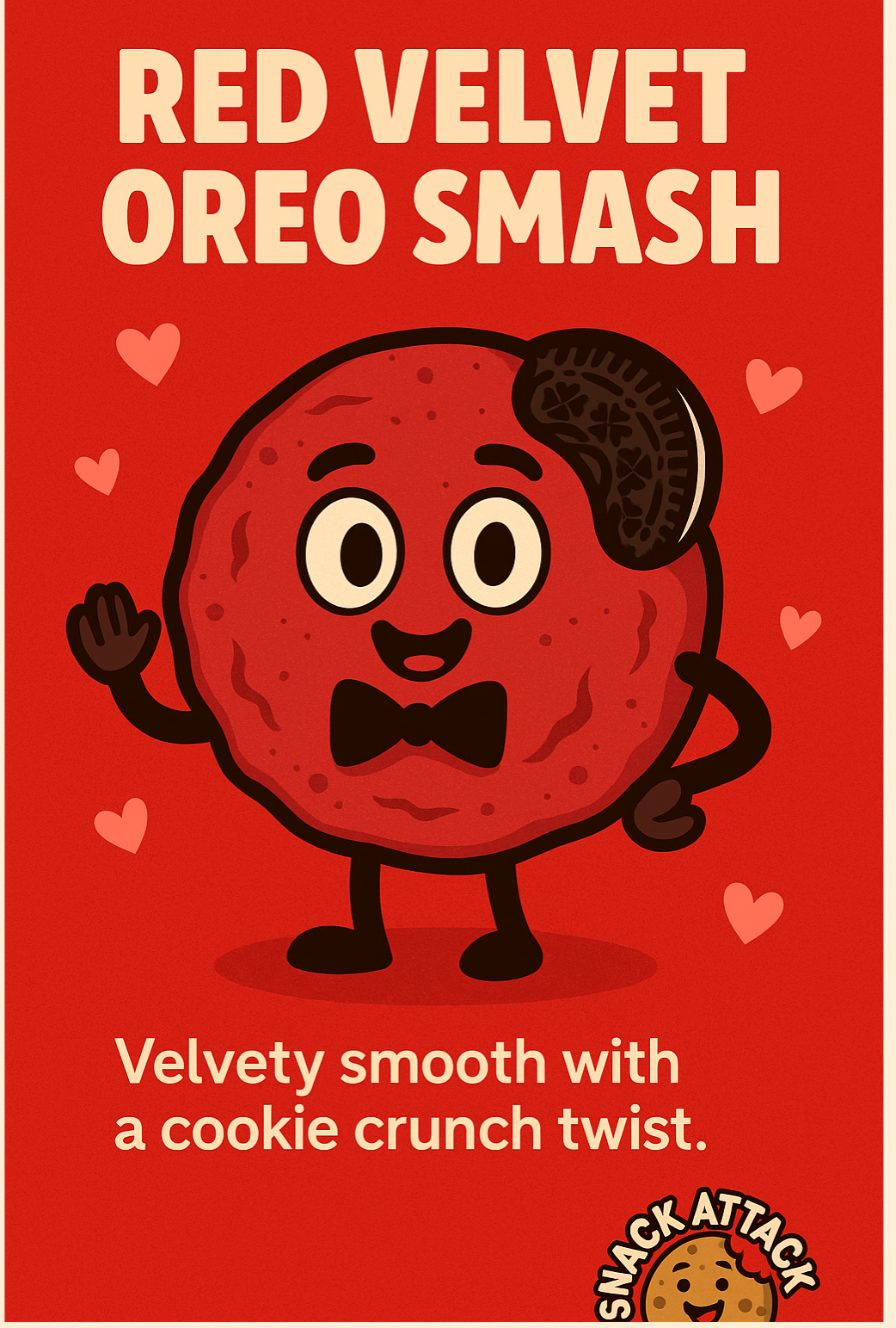 Red Velvet Oreo Smash