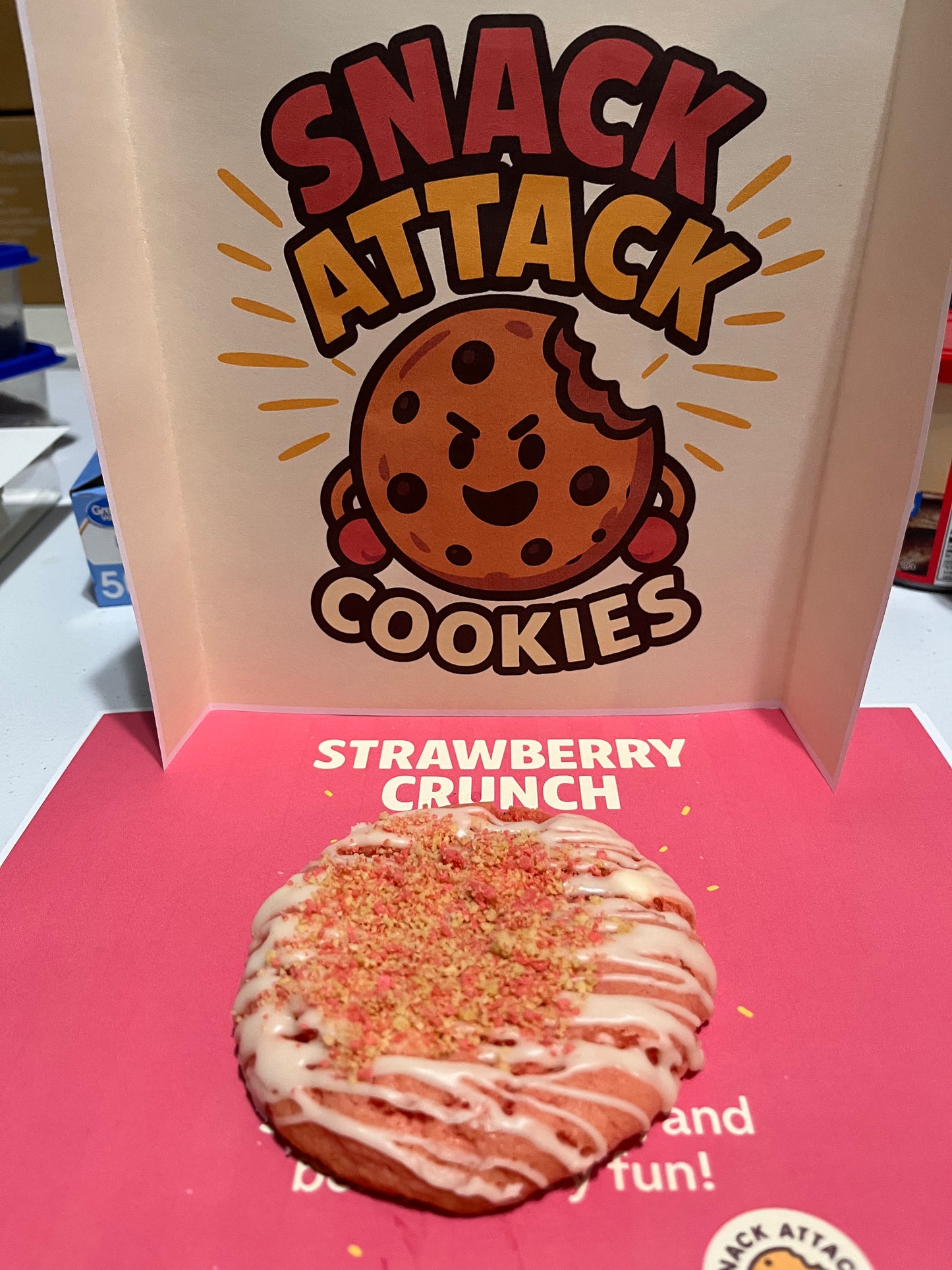 Strawberry Crunch Cookie