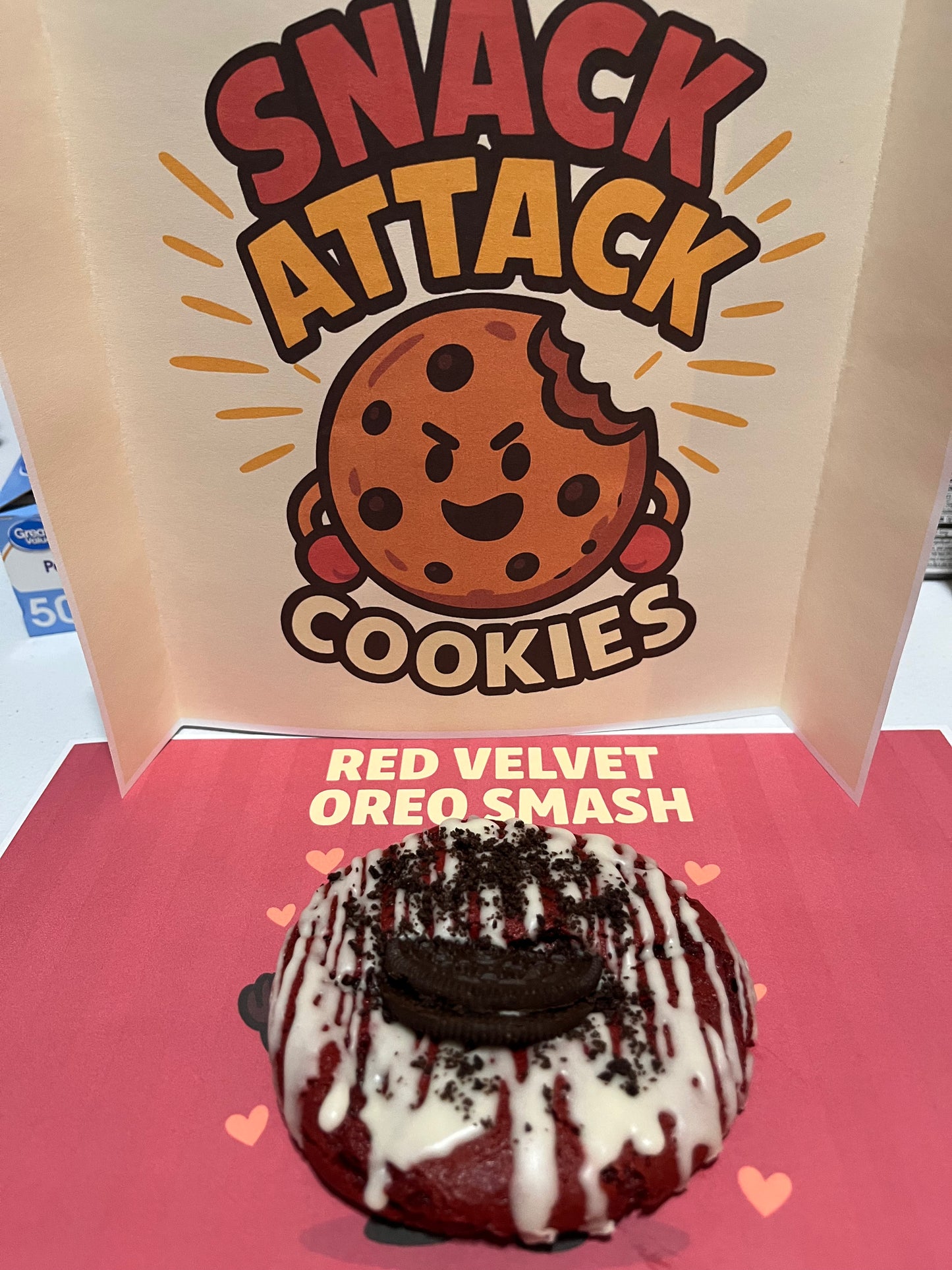 Red Velvet Oreo Smash