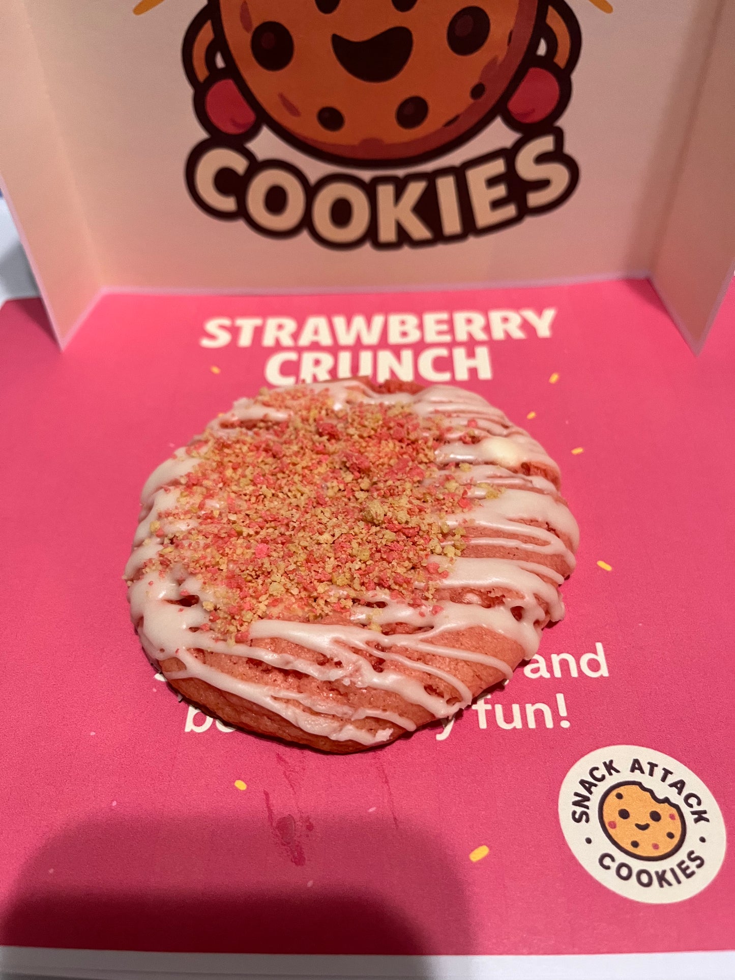 Strawberry Crunch Cookie